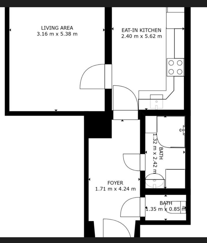 Apartament Viaducto De Karlin - Aparment Praga Zewnętrze zdjęcie